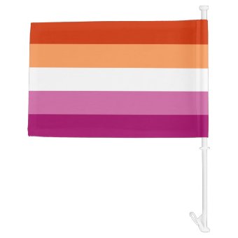 Lesbian Car Flag Zazzle