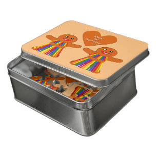 Lesbian Christmas Gingerbread Ladies Couple Jigsaw Puzzle