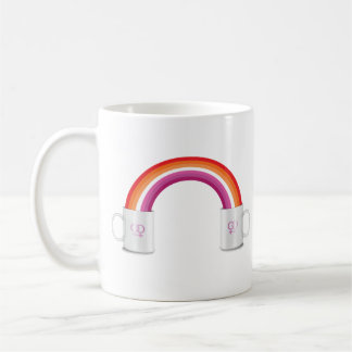 Lesbian Coffee Date Mug