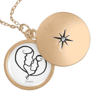 Lesbian Couple Icon Necklace Customize It!