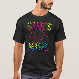 Lesbian Couple Matching Shes Mine Im Hers Leopard  T-Shirt