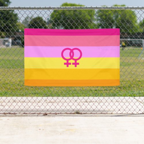 Lesbian Dawn Pride WLW Banner