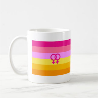 Lesbian Dawn Pride WLW Coffee Mug