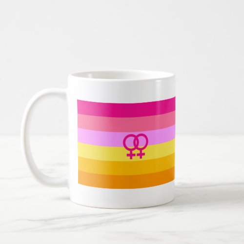 Lesbian Dawn Pride WLW Coffee Mug