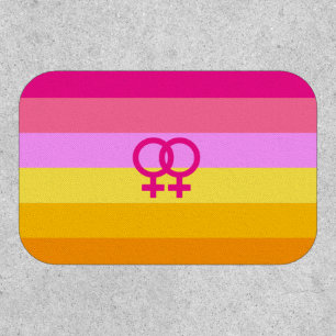 Lesbian Dawn Pride WLW Patch