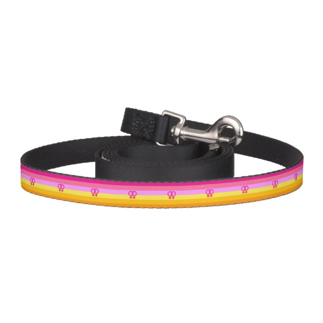 Lesbian Dawn Pride WLW Pet Leash (Hook)