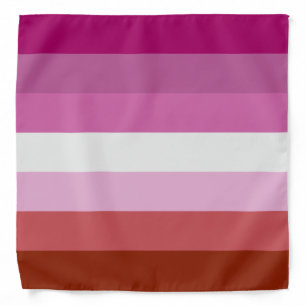 Lesbian Flag Bandana