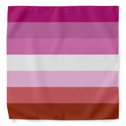 Lesbian Flag Bandana
