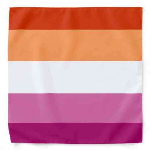 Lesbian Flag Bandana