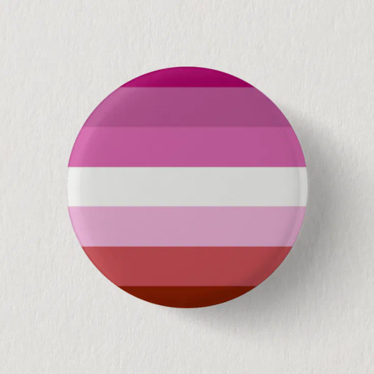 Lesbian Flag Button | Zazzle