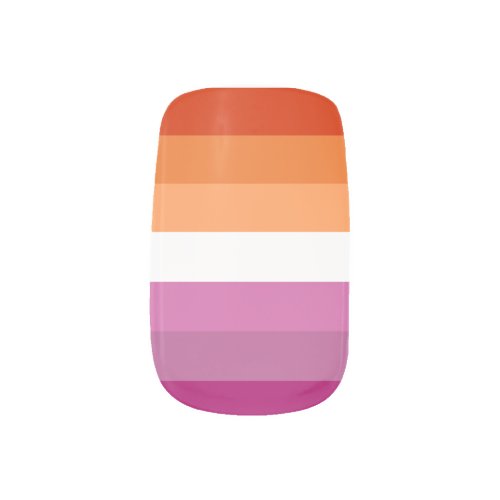 Lesbian Flag Gay Pride Lgbtq Minx Nail Art