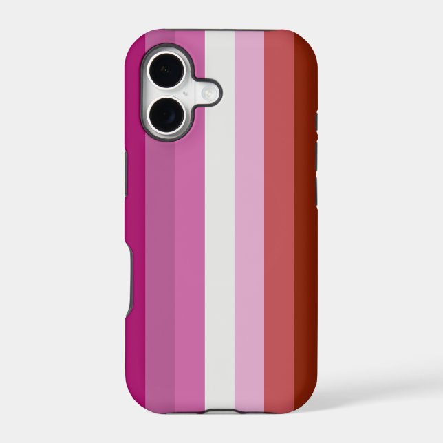 Lesbian Flag Iphone Case (Back)