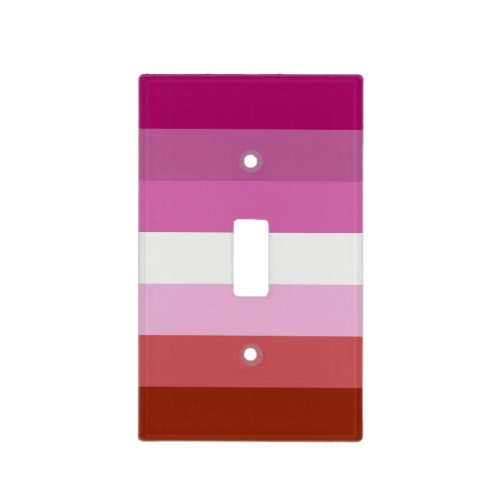 Lesbian Flag Light Switch Cover