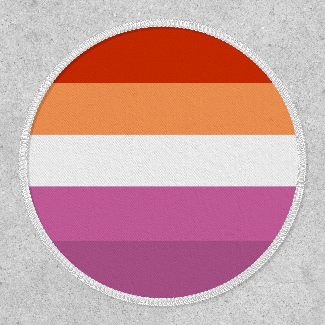 Lesbian Flag Patch (Front)