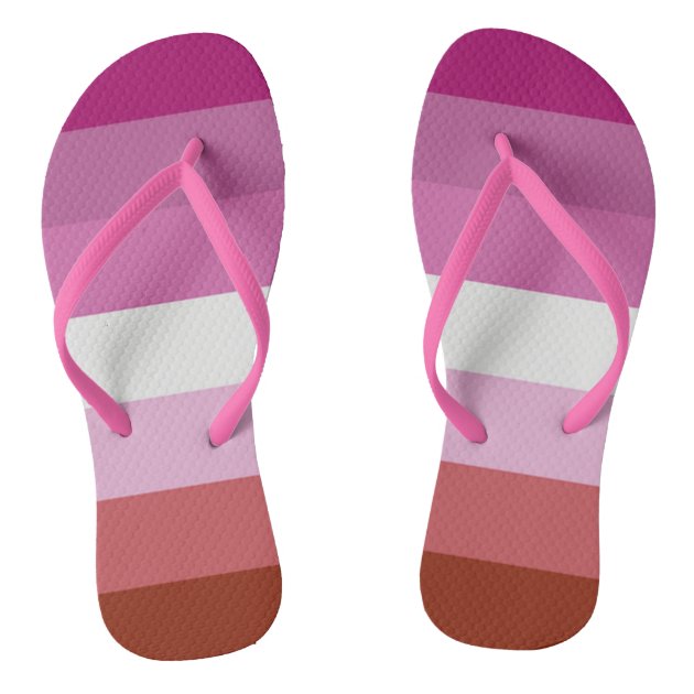 pink flip flops