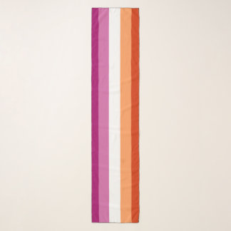 Lesbian Flag Scarf