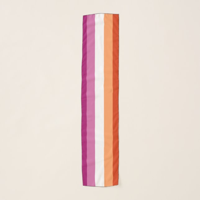 Lesbian Flag Scarf (Front)