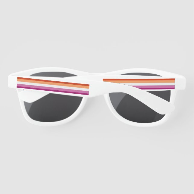 Lesbian Flag Sunglasses (Back)