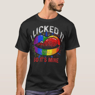 Lesbian Gay Pride Month Rainbow Flag LGBT T-Shirt