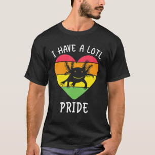 Lesbian Gay Pride Outfit Axolotl Lgbtq Stuff Retro T-Shirt