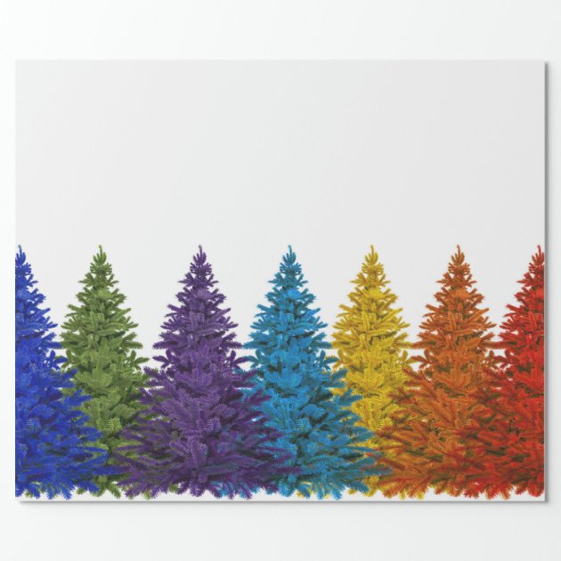 gay pride christmas tree