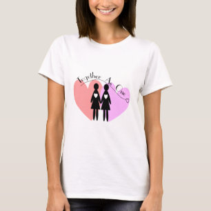 Lesbian Gifts "Together As One" T-Shirt