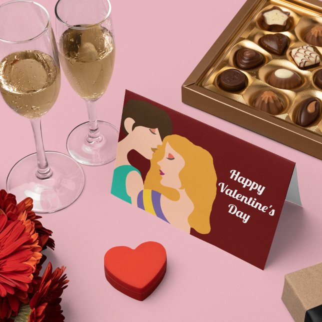 Lesbian Happy Valentines Day Two Women Card (Creator Uploaded)