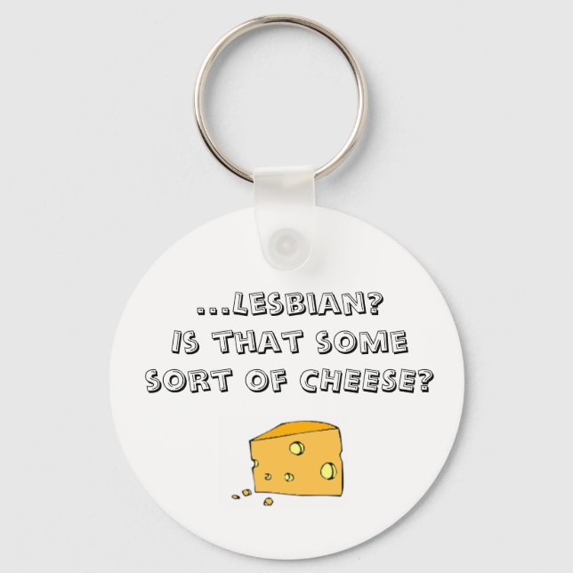 ...Lesbian? Keychain (Front)