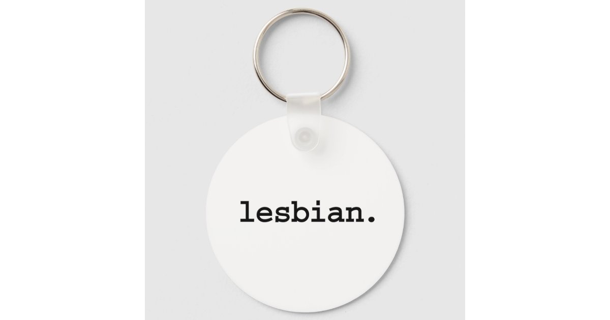 Lesbian Keychain Zazzle