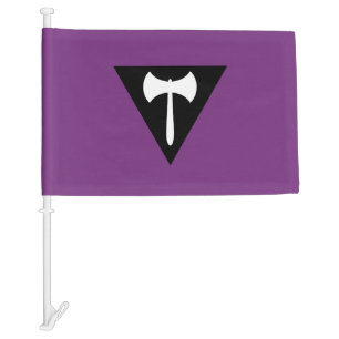 Lesbian Labrys Pride Flag