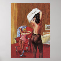 Lesbian Love Vintage Pulp Magazine Cover Art