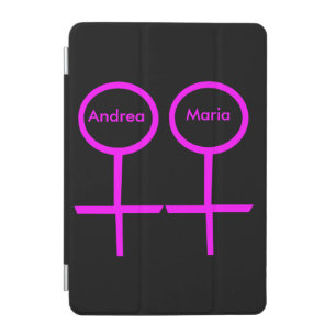 Lesbian Lovers Customizable iPad Mini Cover