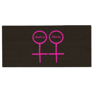 Lesbian Lovers Customizable USB Flash Drive