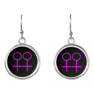 Lesbian Lovers Drop Earrings