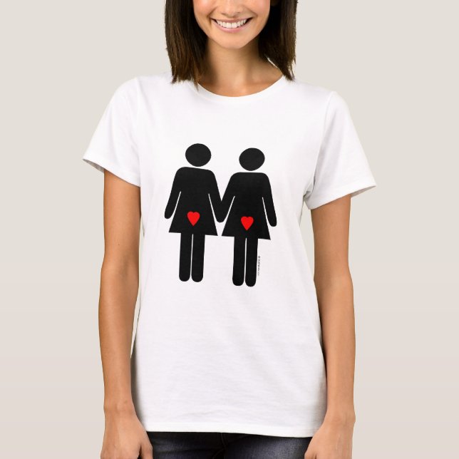 Lesbian Lovers T-Shirt (Front)