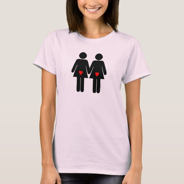 Lesbian Lovers T-Shirt (Front)