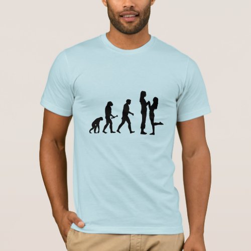 Lesbian Marriage Evolution T_Shirt