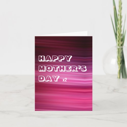 Lesbian Mothers Day Card