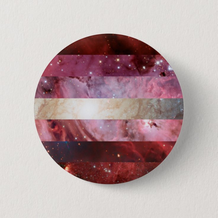 Lesbian Nebula Flag Pin Zazzle 