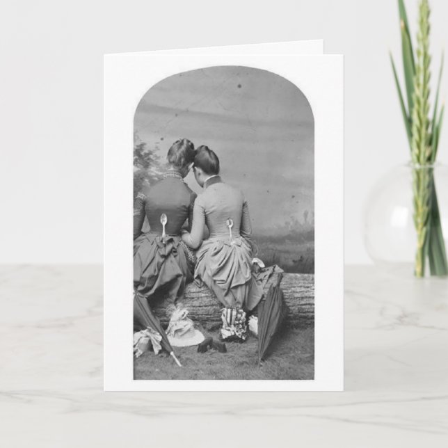 Lesbian New Year Rosh Hashanah Card (Front)