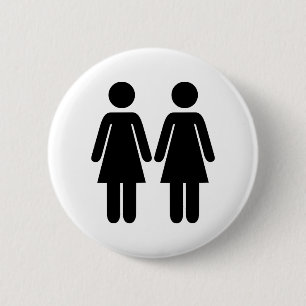Lesbian Pinback Button