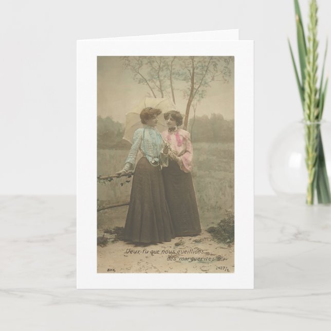 Lesbian Postcard Valentine (Front)