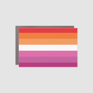Lesbian Pride Car Magnet