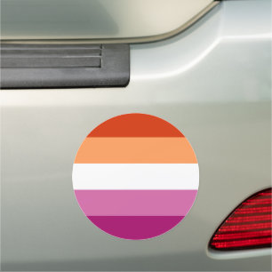 Lesbian Pride Car Magnet