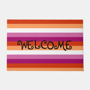 Lesbian Pride Doormat