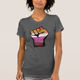 Lesbian Pride Fist T-Shirt