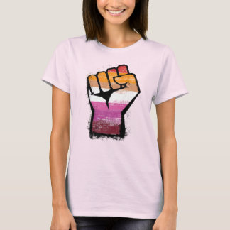Lesbian Pride Fist T-Shirt