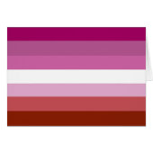 Lesbian pride flag (Front Horizontal)