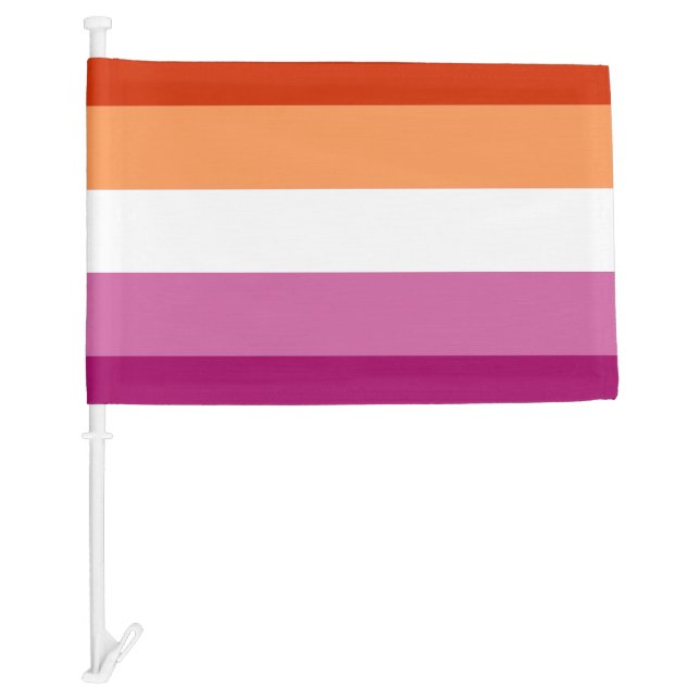 Lesbian Pride Flag (5 Stripes) (Front)
