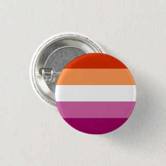Lesbian Pride Flag (5 Stripes) Button